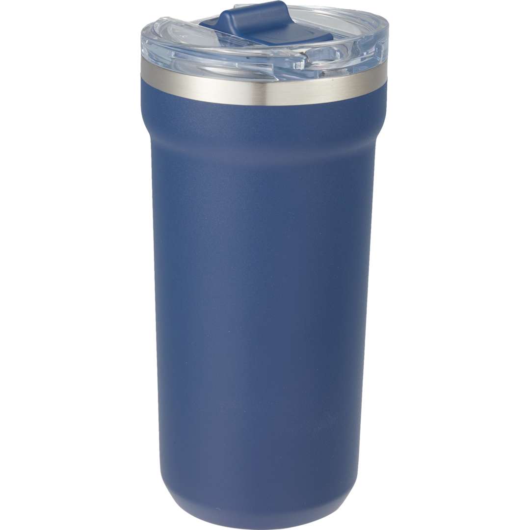 Catone Recycled Vacuum Tumbler w/ Slider Lid 20oz - 1602-37 Blue