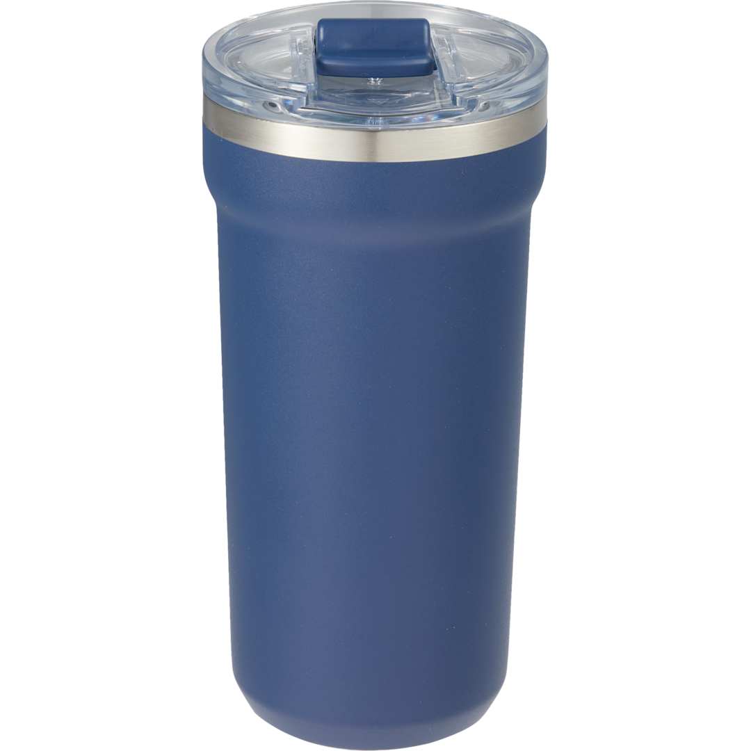 Catone Recycled Vacuum Tumbler w/ Slider Lid 20oz - 1602-37 Blue