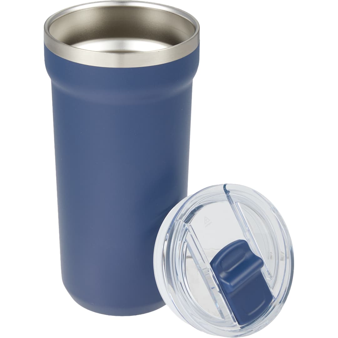 Catone Recycled Vacuum Tumbler w/ Slider Lid 20oz - 1602-37 Blue