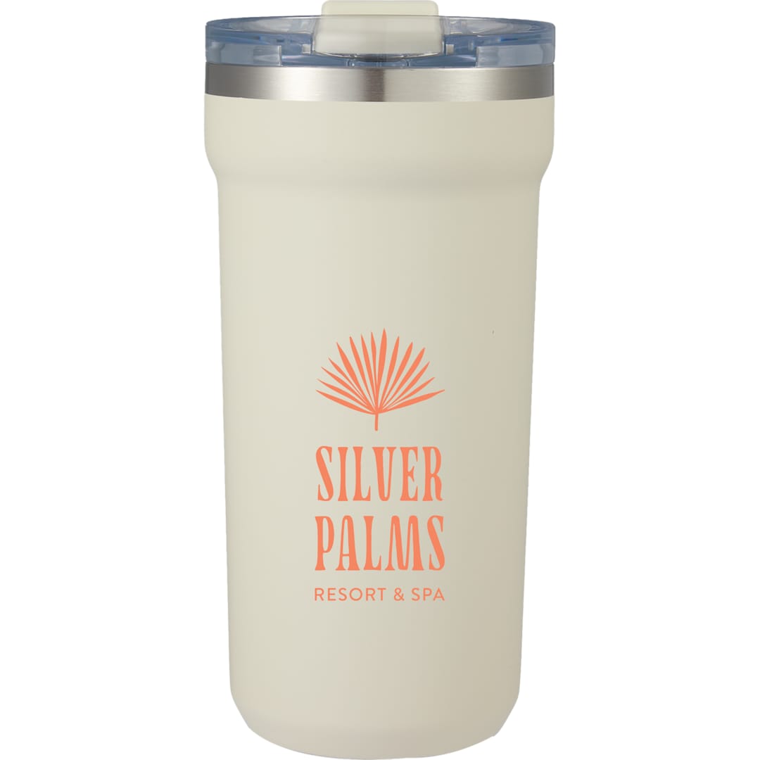 Catone Recycled Vacuum Tumbler w/ Slider Lid 20oz - 1602-37 Tan