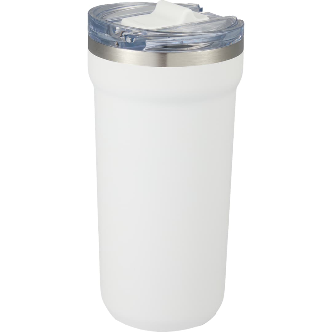 Catone Recycled Vacuum Tumbler w/ Slider Lid 20oz - 1602-37 White