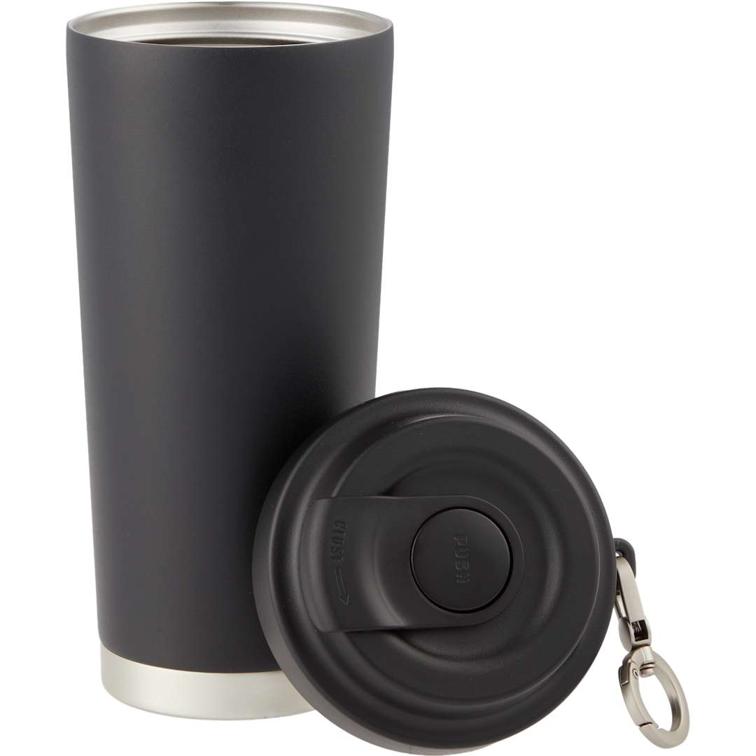 Haley Vacuum Tumbler One Touch Opening Lid 16oz - 1602-38 Black