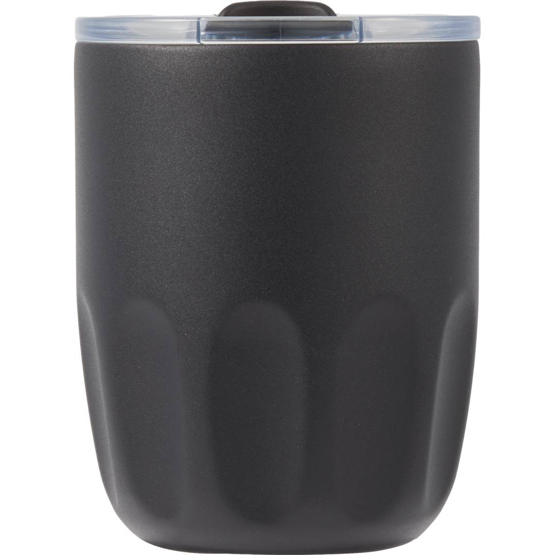 Olla Vacuum Coffee Cup w/ Ceramic Liner &amp; Lid 10oz - 1602-49 Black