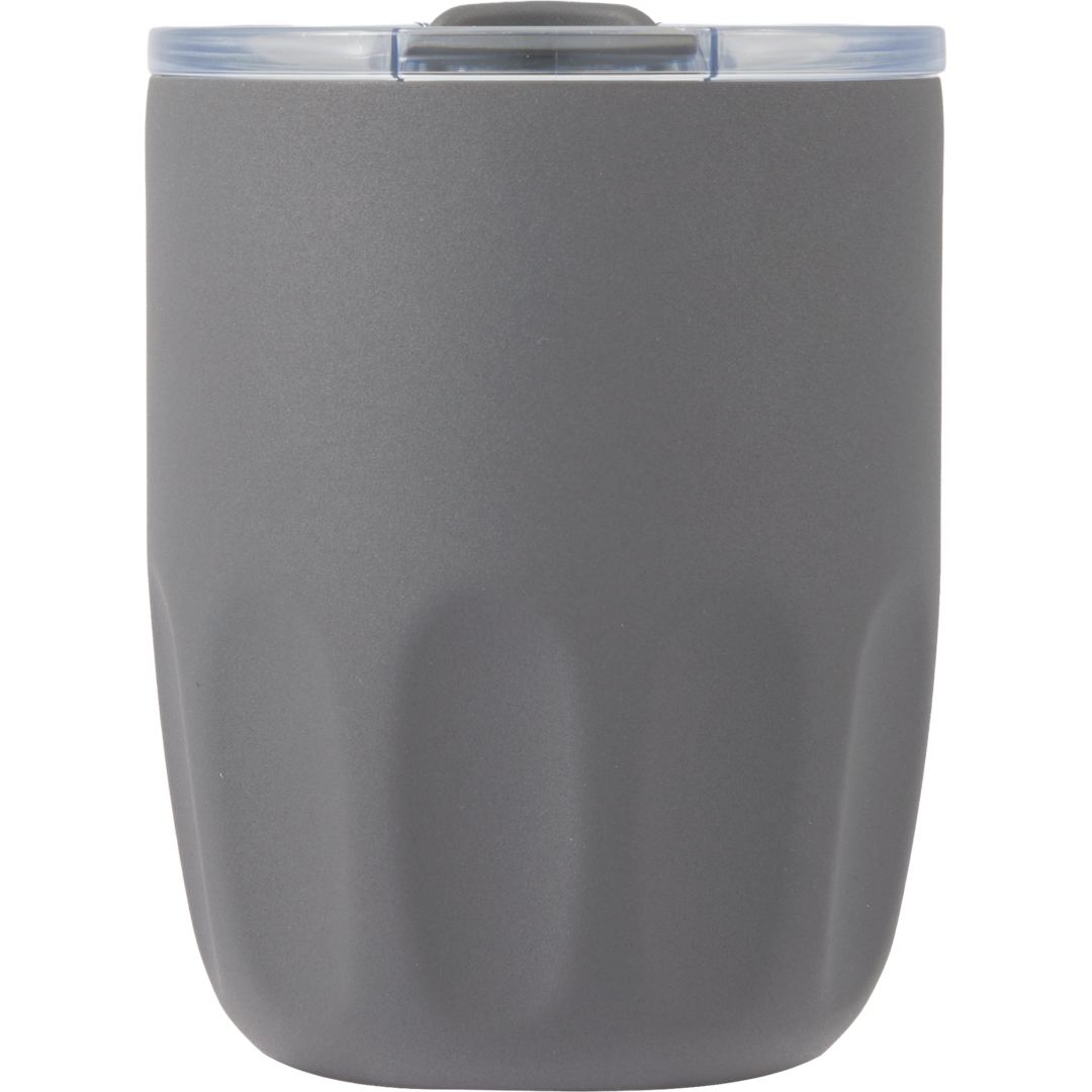 Olla Vacuum Coffee Cup w/ Ceramic Liner &amp; Lid 10oz - 1602-49 Gray