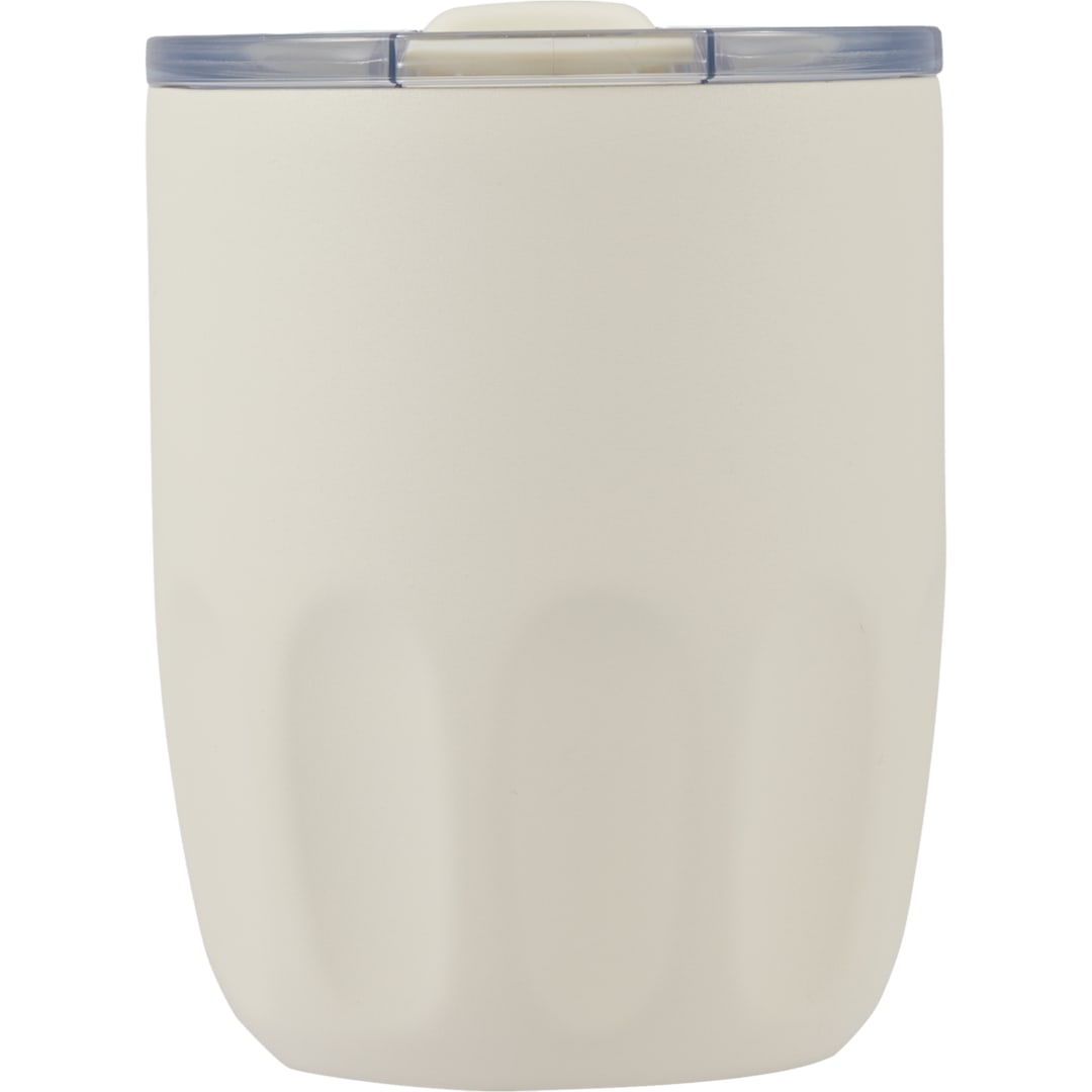 Olla Vacuum Coffee Cup w/ Ceramic Liner &amp; Lid 10oz - 1602-49 White
