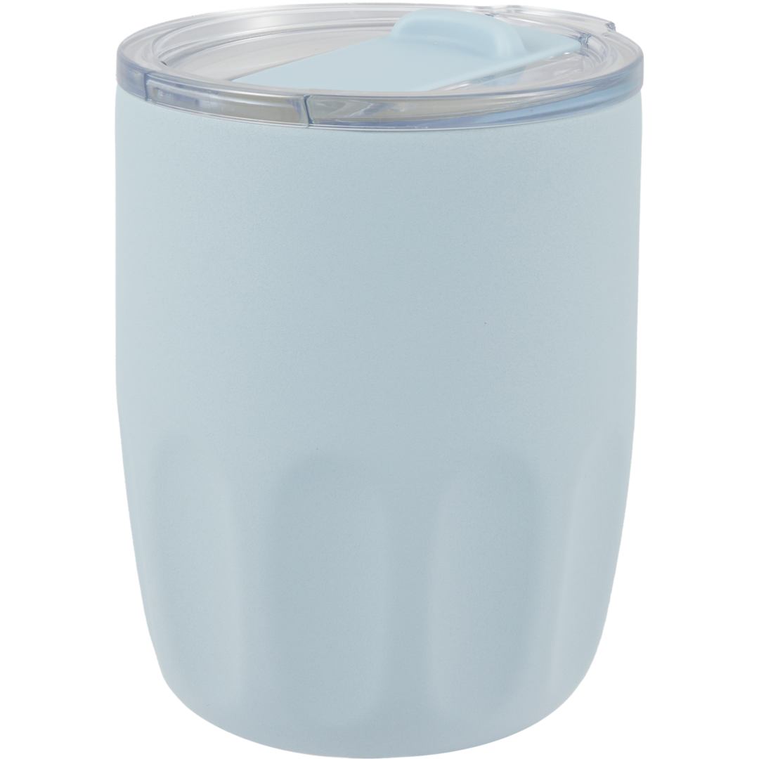 Olla Vacuum Coffee Cup w/ Ceramic Liner &amp; Lid 10oz - 1602-49 Blue