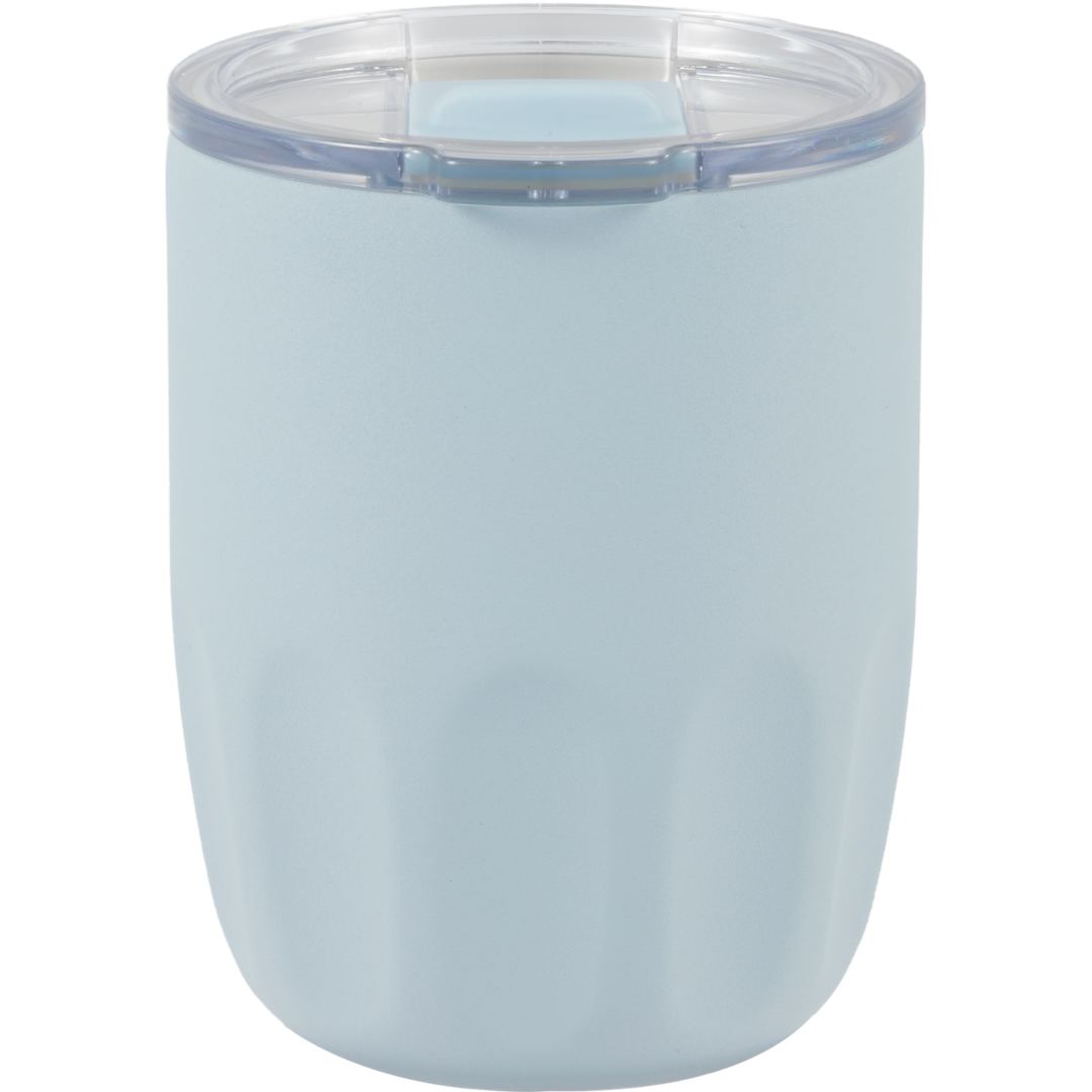 Olla Vacuum Coffee Cup w/ Ceramic Liner &amp; Lid 10oz - 1602-49 Blue