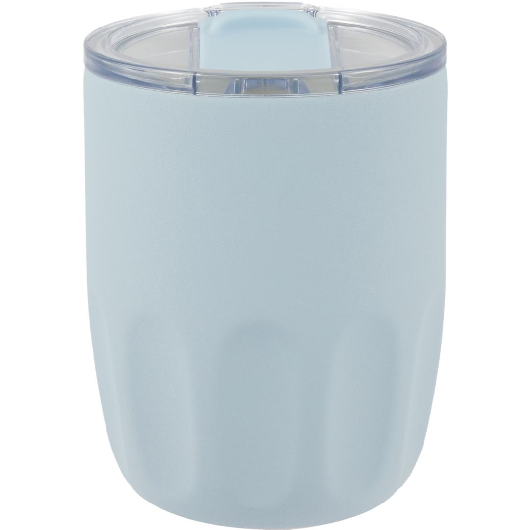 Olla Vacuum Coffee Cup w/ Ceramic Liner &amp; Lid 10oz - 1602-49 Blue