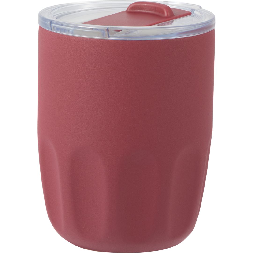Olla Vacuum Coffee Cup w/ Ceramic Liner &amp; Lid 10oz - 1602-49 Purple