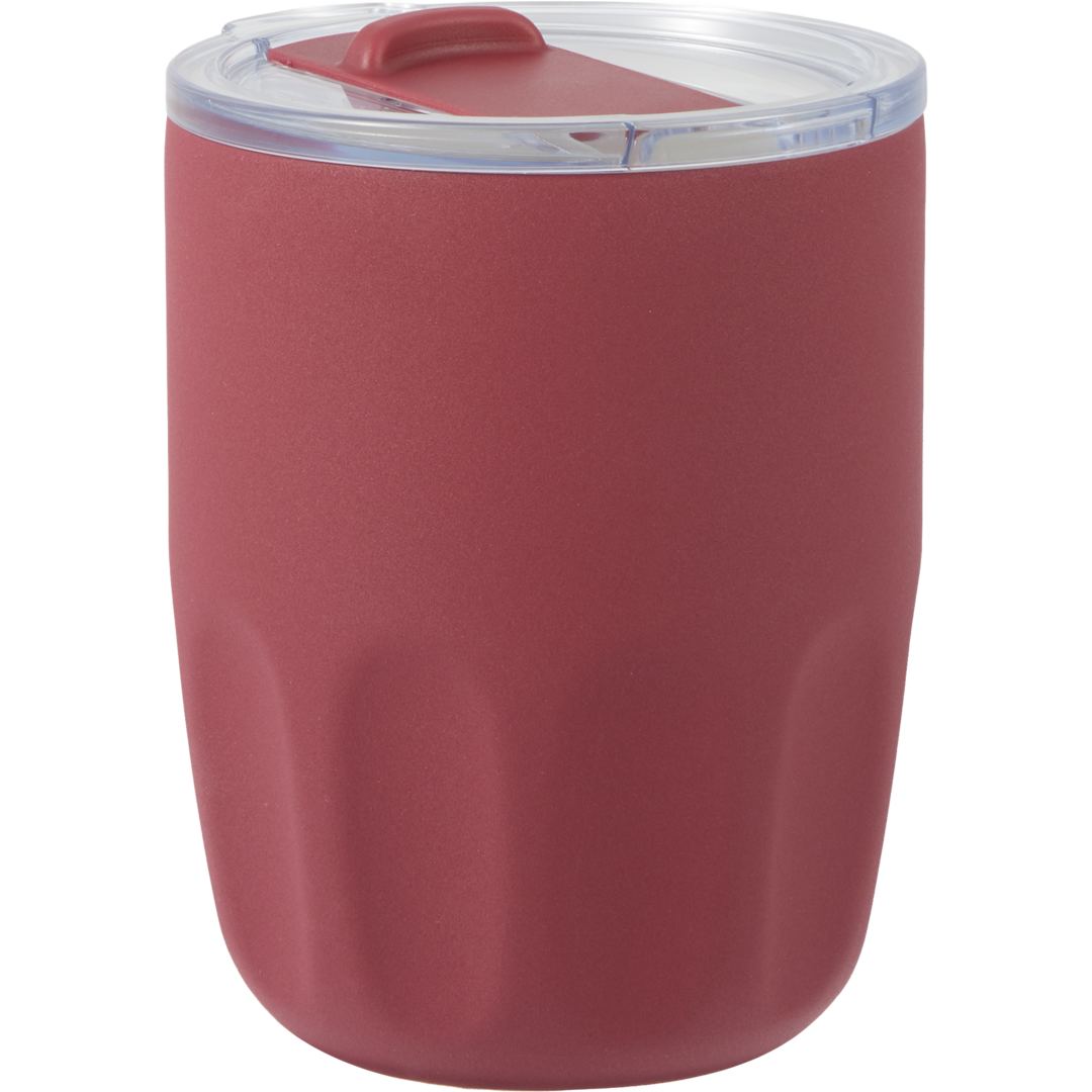 Olla Vacuum Coffee Cup w/ Ceramic Liner &amp; Lid 10oz - 1602-49 Purple