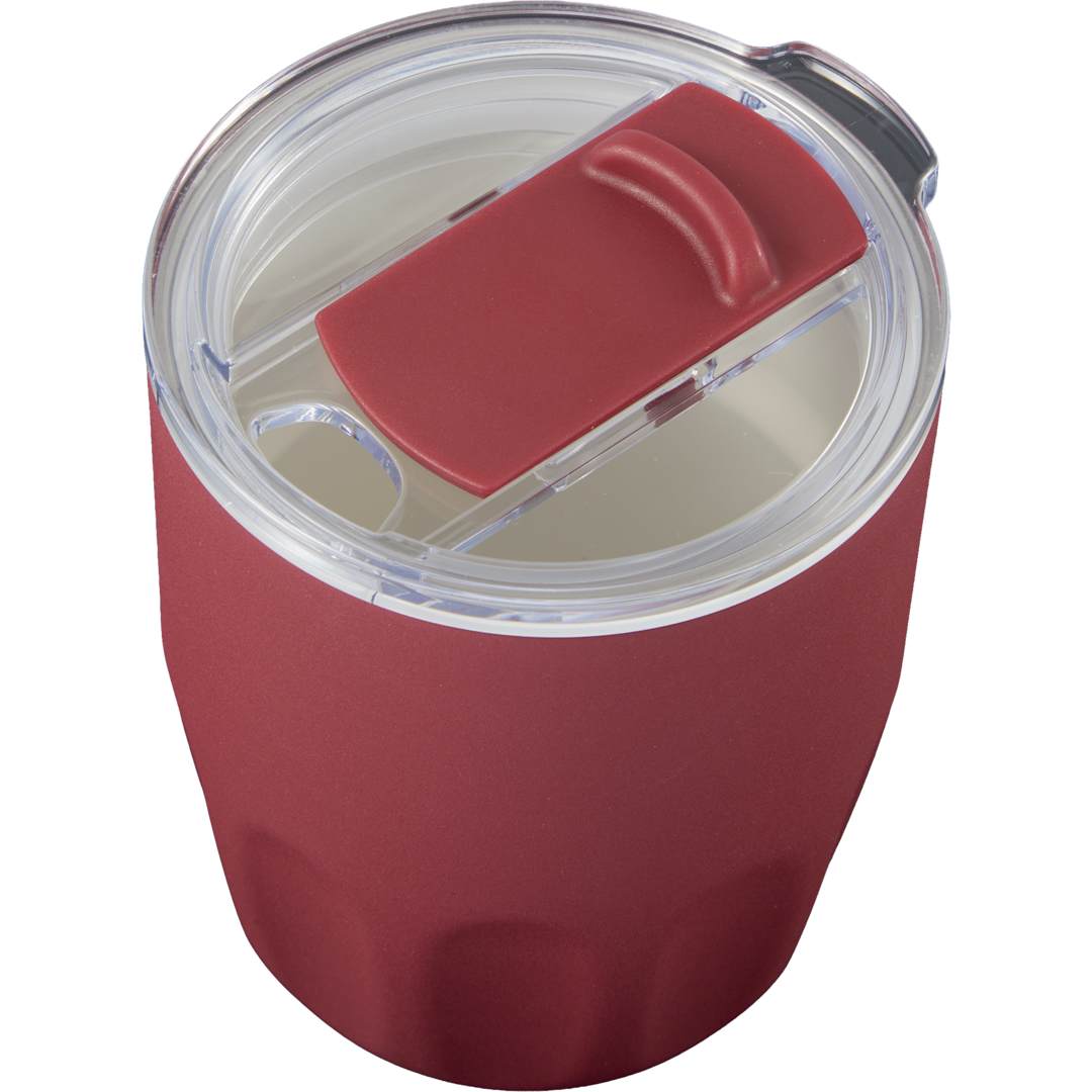 Olla Vacuum Coffee Cup w/ Ceramic Liner &amp; Lid 10oz - 1602-49 Purple