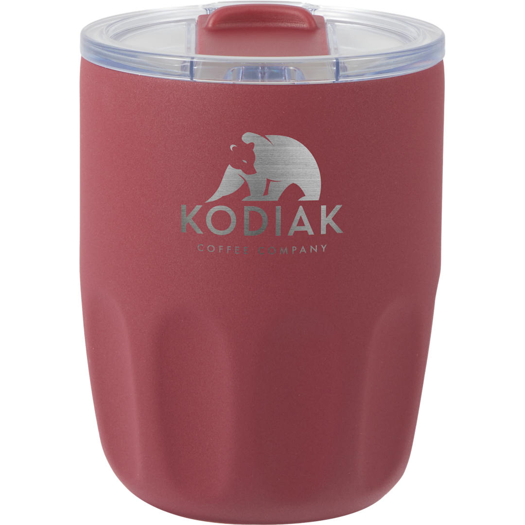 Olla Vacuum Coffee Cup w/ Ceramic Liner &amp; Lid 10oz - 1602-49 Purple