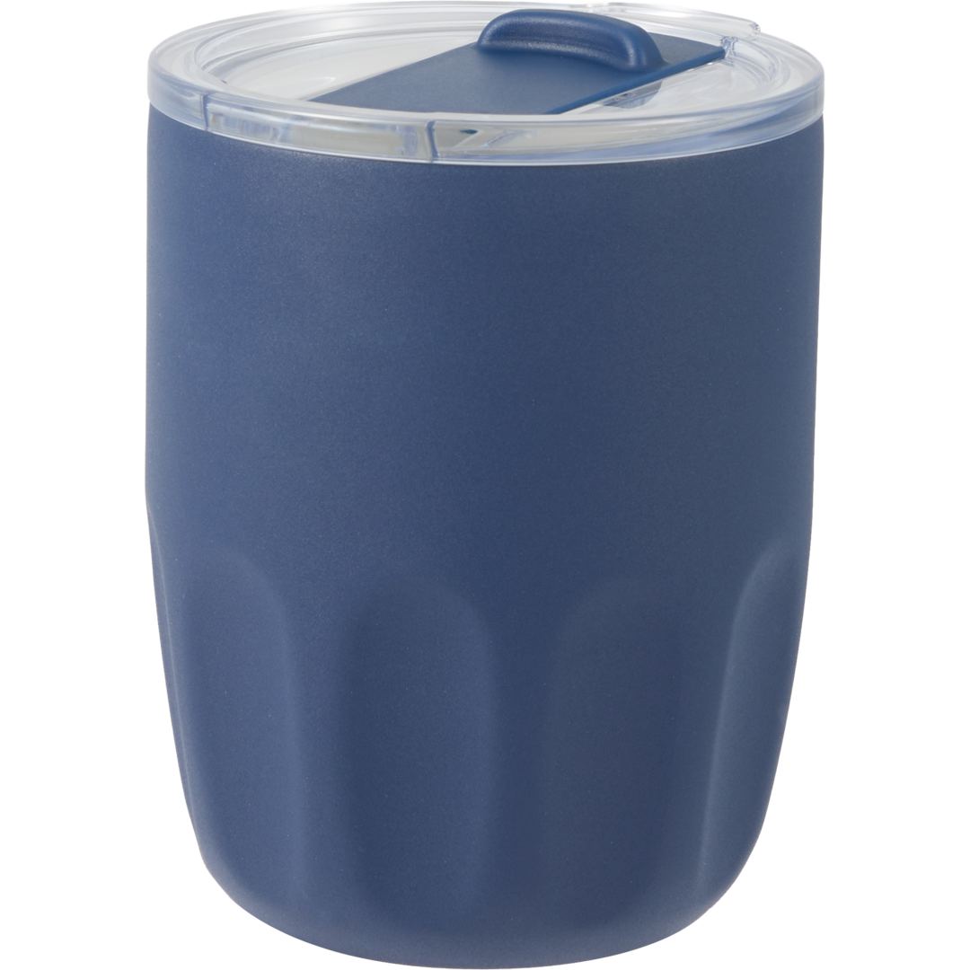 Olla Vacuum Coffee Cup w/ Ceramic Liner &amp; Lid 10oz - 1602-49 Blue