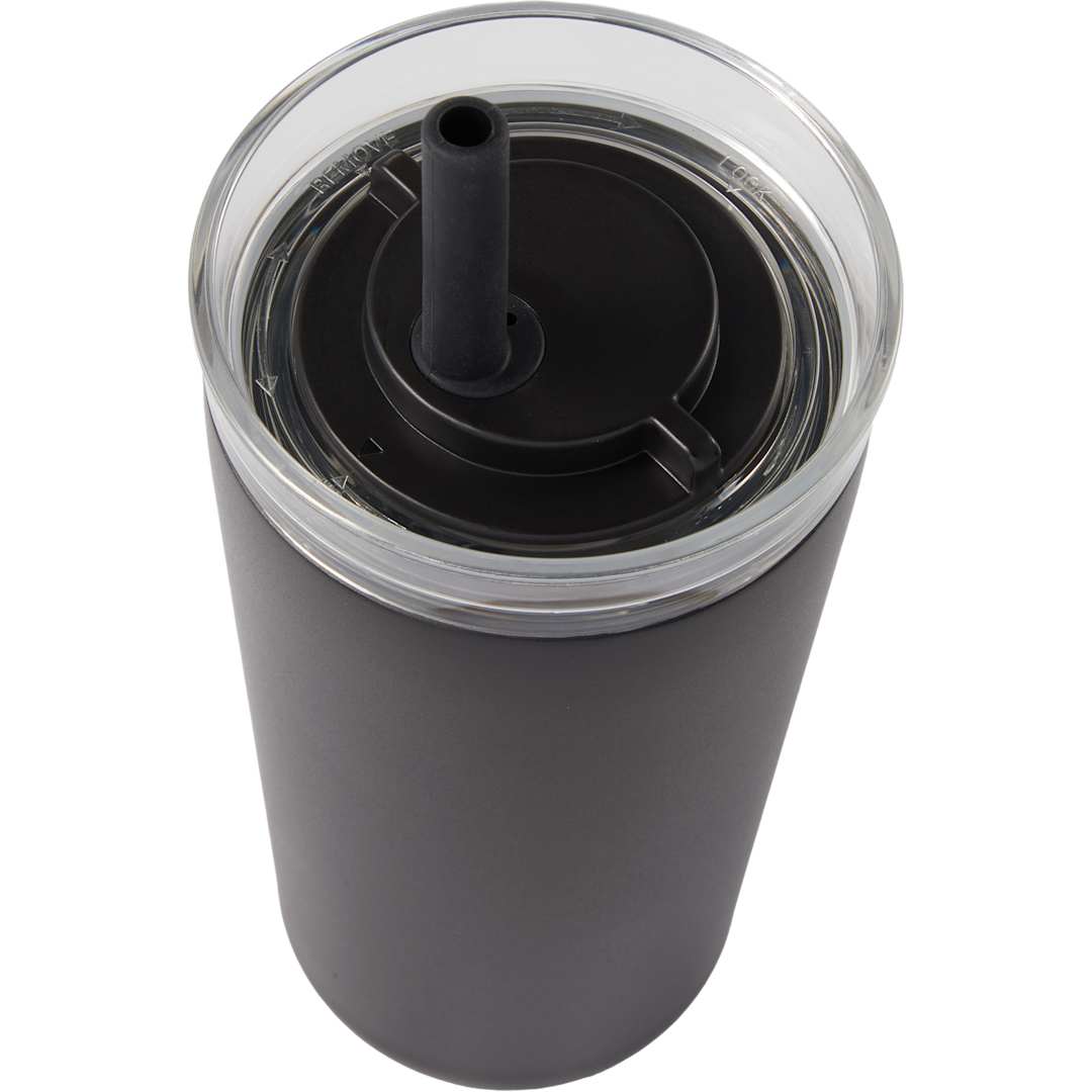 Nina Leakproof Twist &amp; Lock Vacuum Tumbler 18oz - 1602-52 Black
