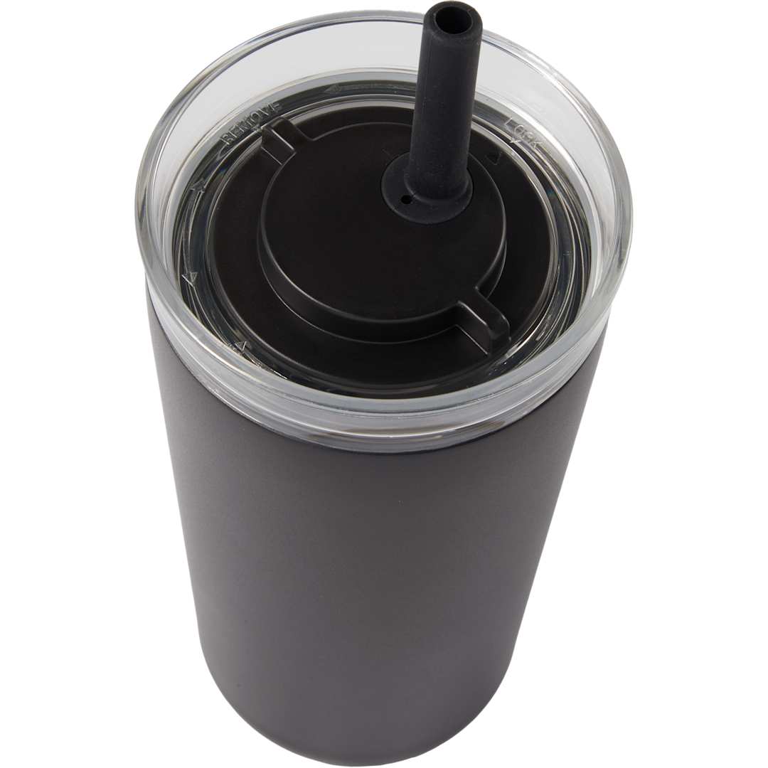 Nina Leakproof Twist &amp; Lock Vacuum Tumbler 18oz - 1602-52 Black