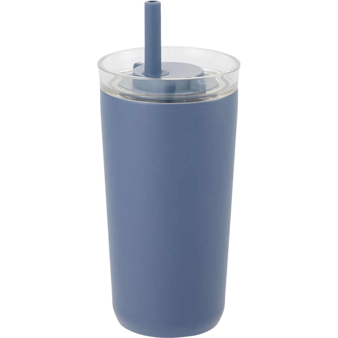 Nina Leakproof Twist &amp; Lock Vacuum Tumbler 18oz - 1602-52 Blue