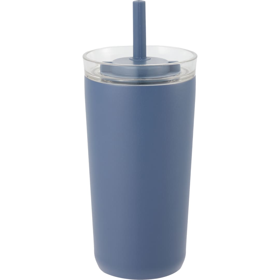 Nina Leakproof Twist &amp; Lock Vacuum Tumbler 18oz - 1602-52 Blue