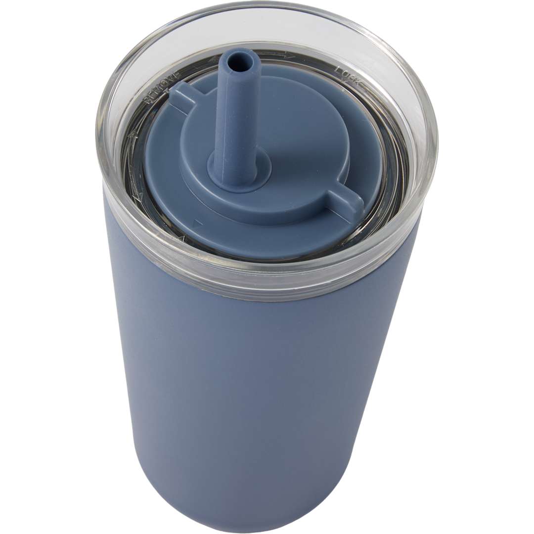 Nina Leakproof Twist &amp; Lock Vacuum Tumbler 18oz - 1602-52 Blue