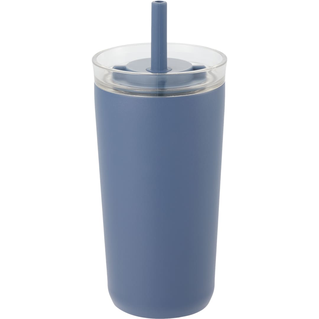 Nina Leakproof Twist &amp; Lock Vacuum Tumbler 18oz - 1602-52 Blue