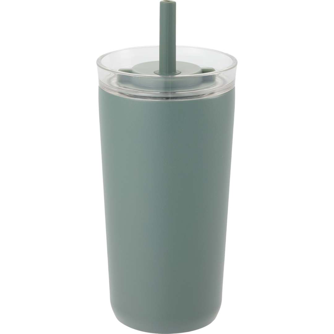 Nina Leakproof Twist &amp; Lock Vacuum Tumbler 18oz - 1602-52 Green