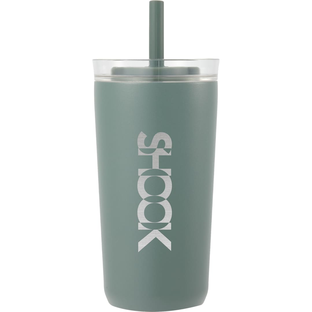 Nina Leakproof Twist &amp; Lock Vacuum Tumbler 18oz - 1602-52 Green