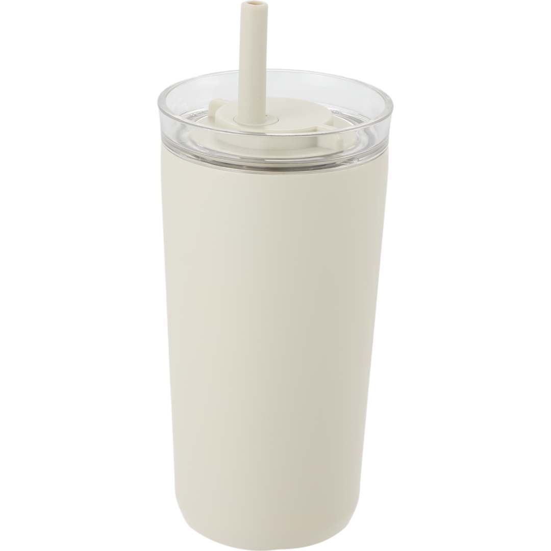 Nina Leakproof Twist &amp; Lock Vacuum Tumbler 18oz - 1602-52 Tan