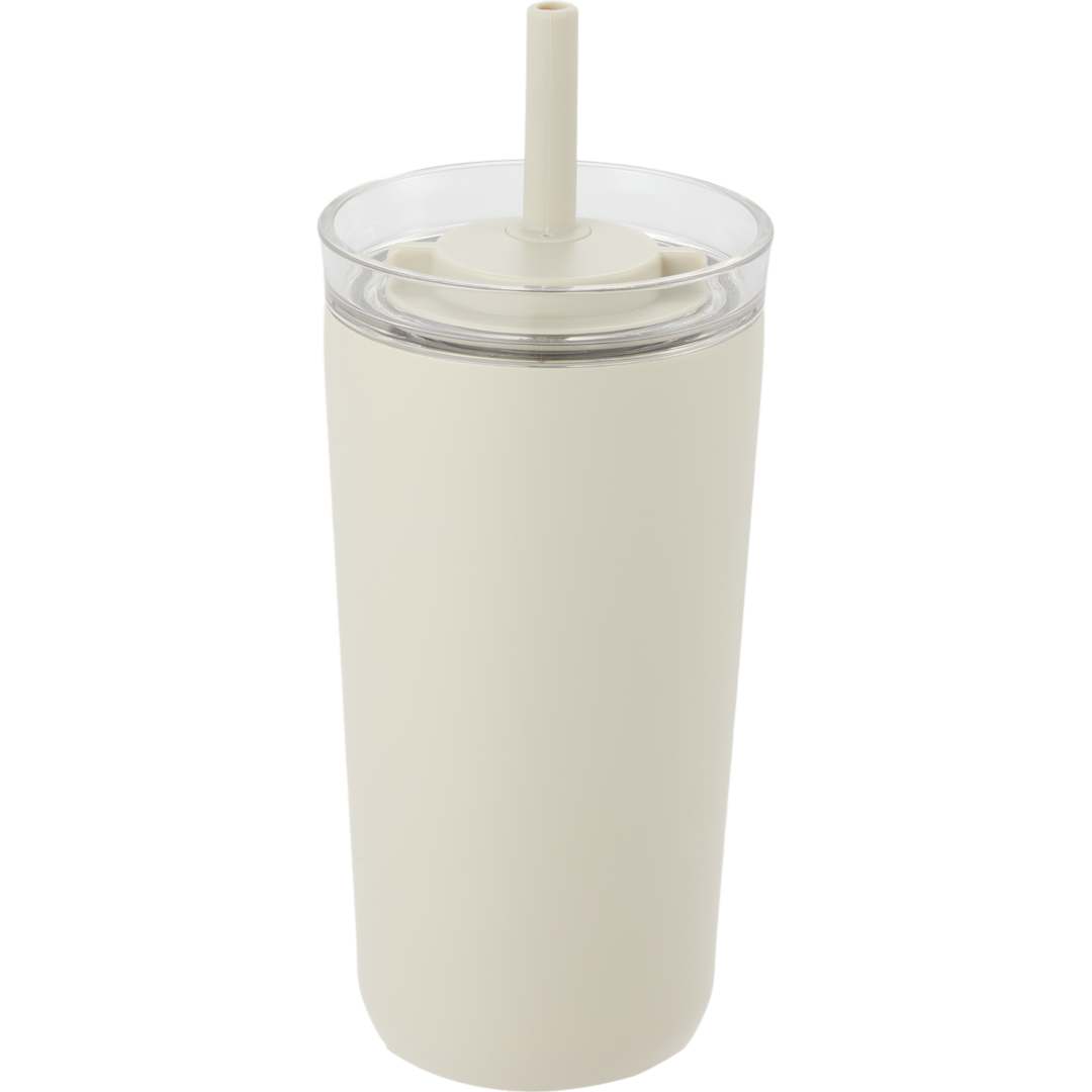 Nina Leakproof Twist &amp; Lock Vacuum Tumbler 18oz - 1602-52 Tan