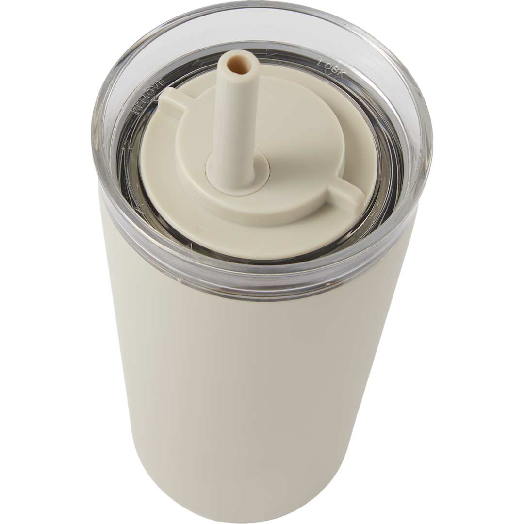 Nina Leakproof Twist &amp; Lock Vacuum Tumbler 18oz - 1602-52 Tan