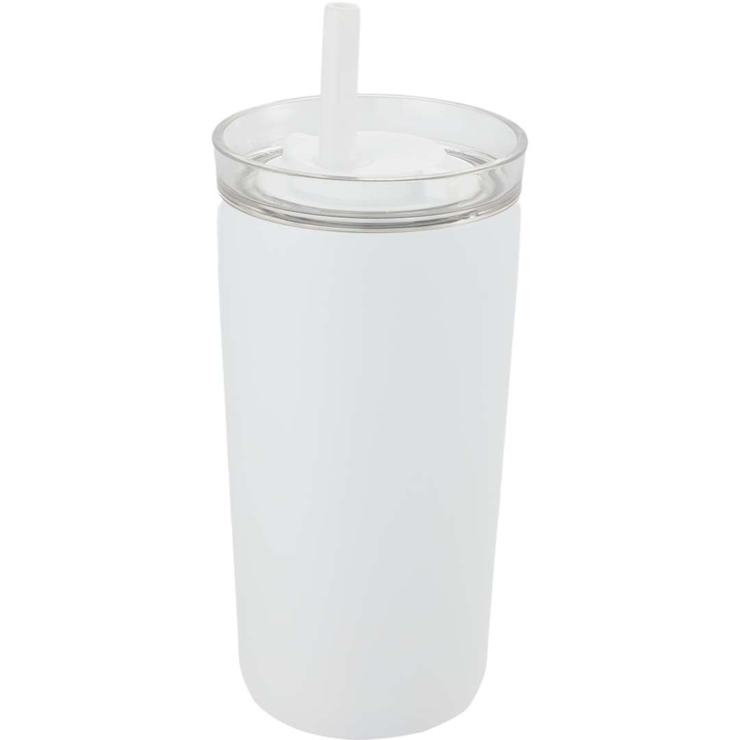 Nina Leakproof Twist &amp; Lock Vacuum Tumbler 18oz - 1602-52 White