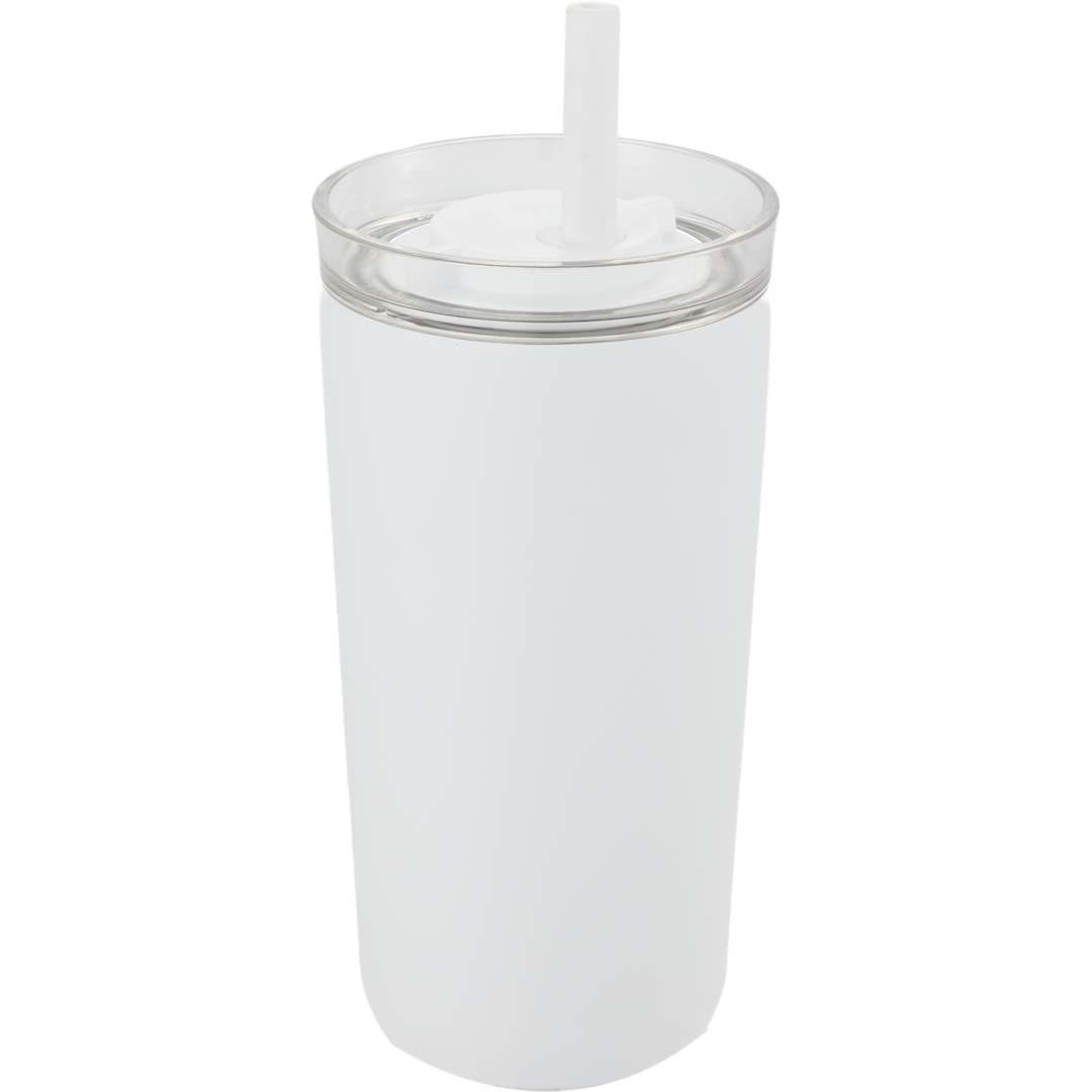 Nina Leakproof Twist &amp; Lock Vacuum Tumbler 18oz - 1602-52 White