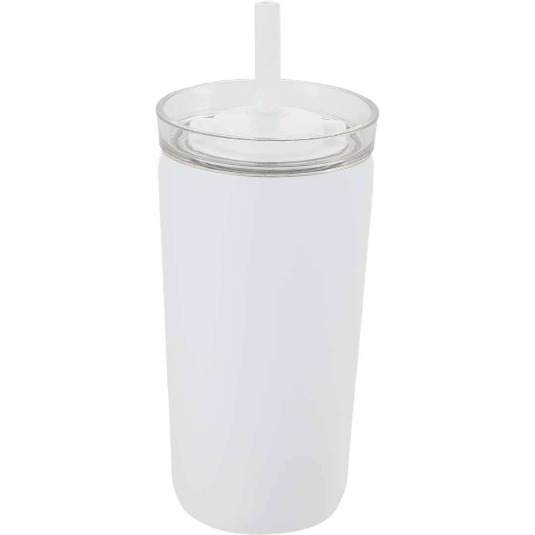 Nina Leakproof Twist &amp; Lock Vacuum Tumbler 18oz - 1602-52 White