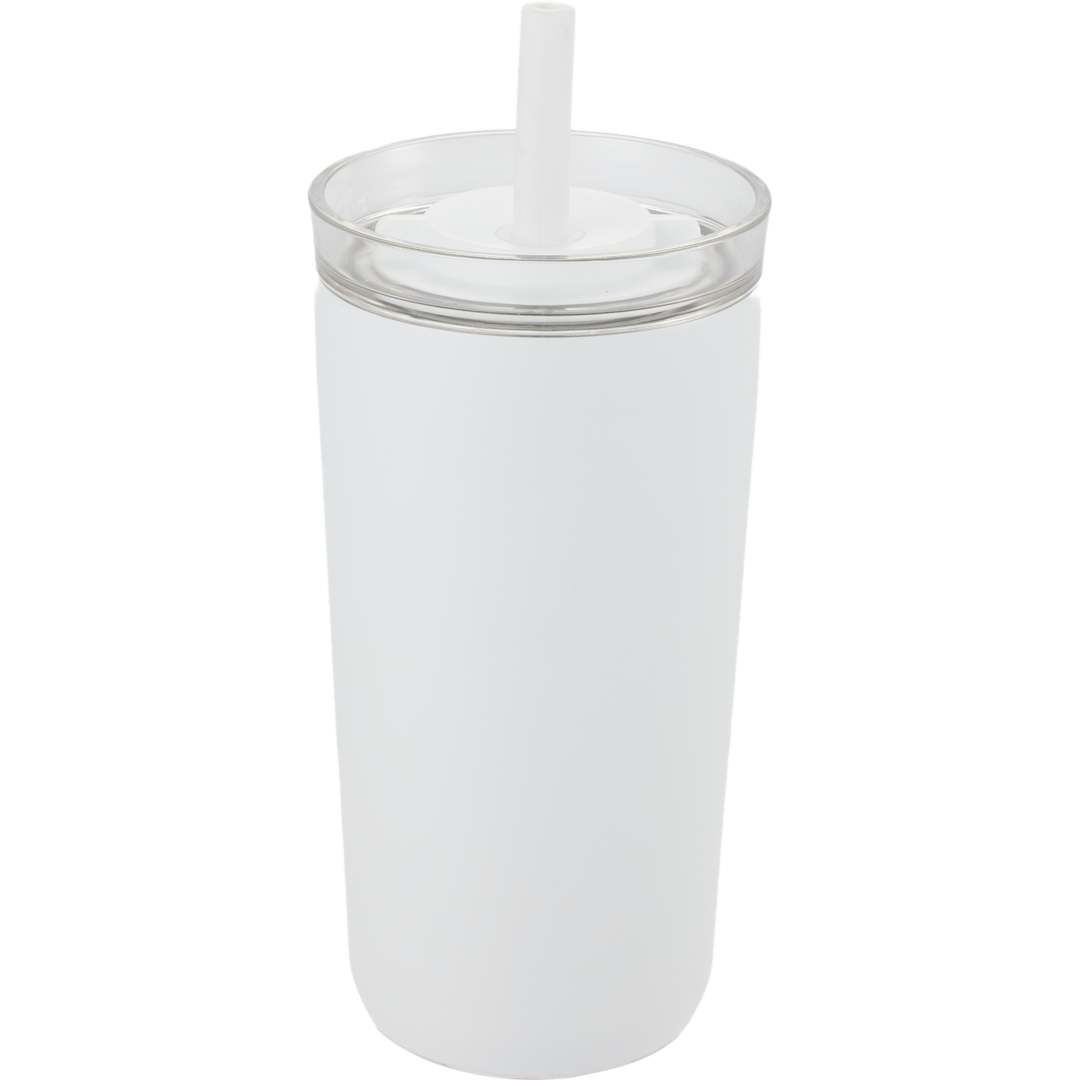 Nina Leakproof Twist &amp; Lock Vacuum Tumbler 18oz - 1602-52 White
