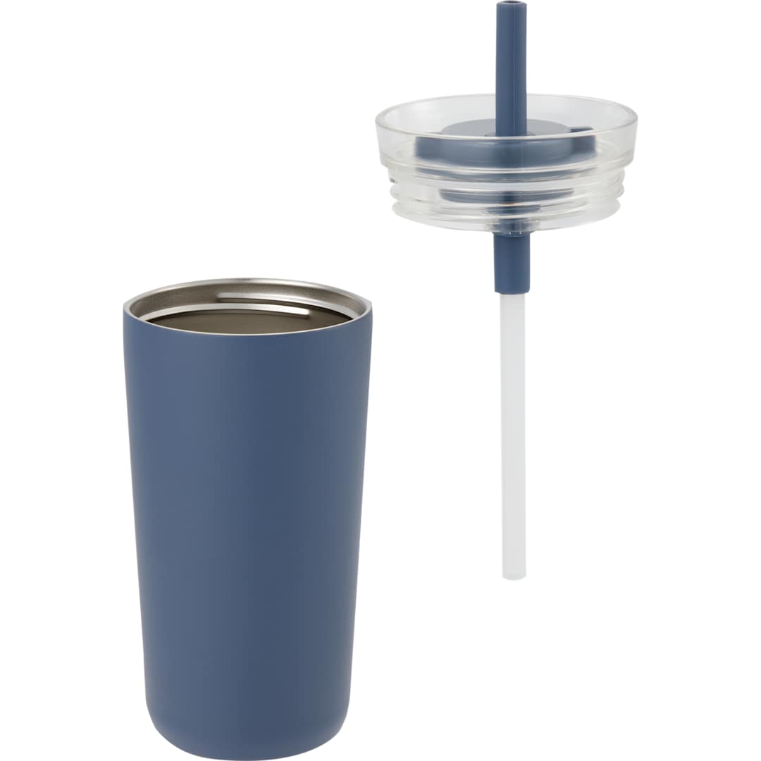 Nina Leakproof Twist &amp; Lock Vacuum Tumbler 18oz - 1602-52 Blue