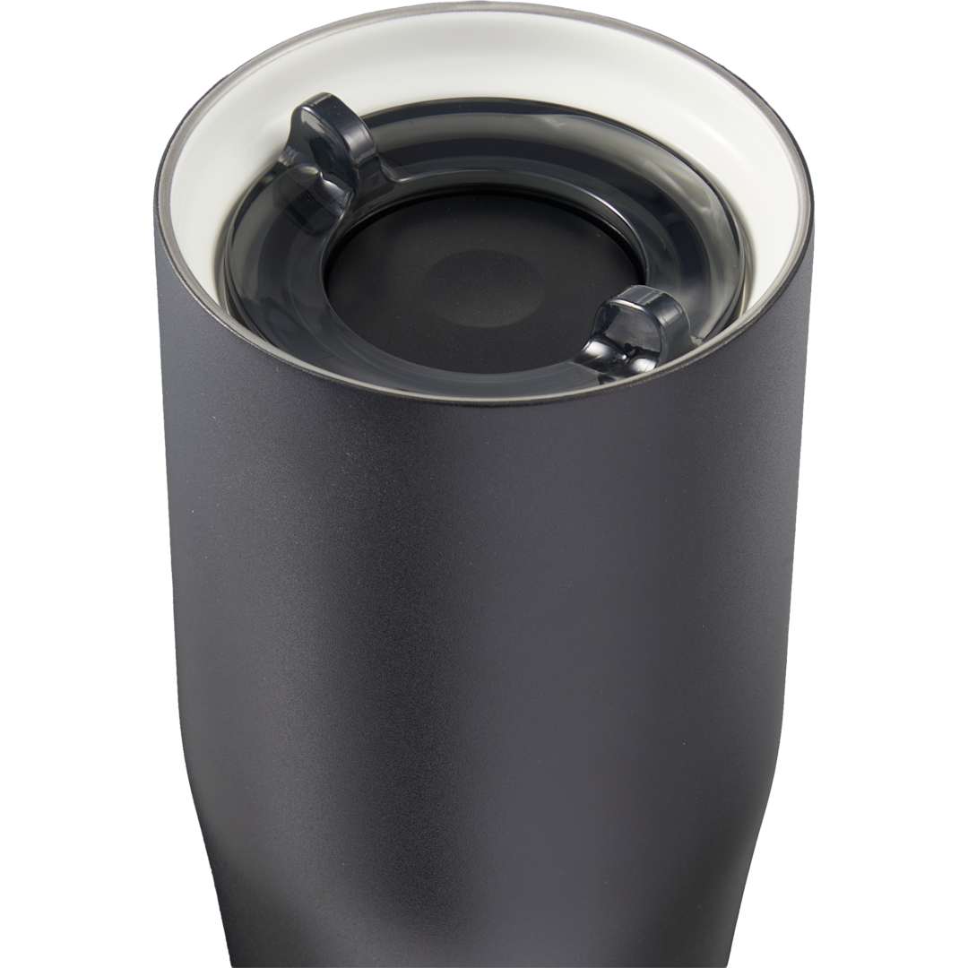 Patti Ceramic Lined Vacuum Tumbler w/ 360 Lid 20oz - 1602-55 Black
