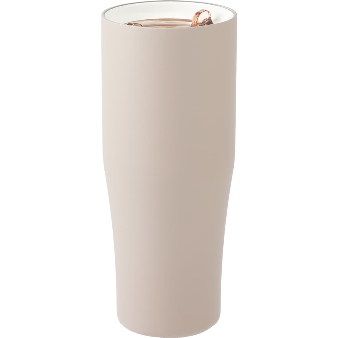 Patti Ceramic Lined Vacuum Tumbler w/ 360 Lid 20oz - 1602-55 Tan