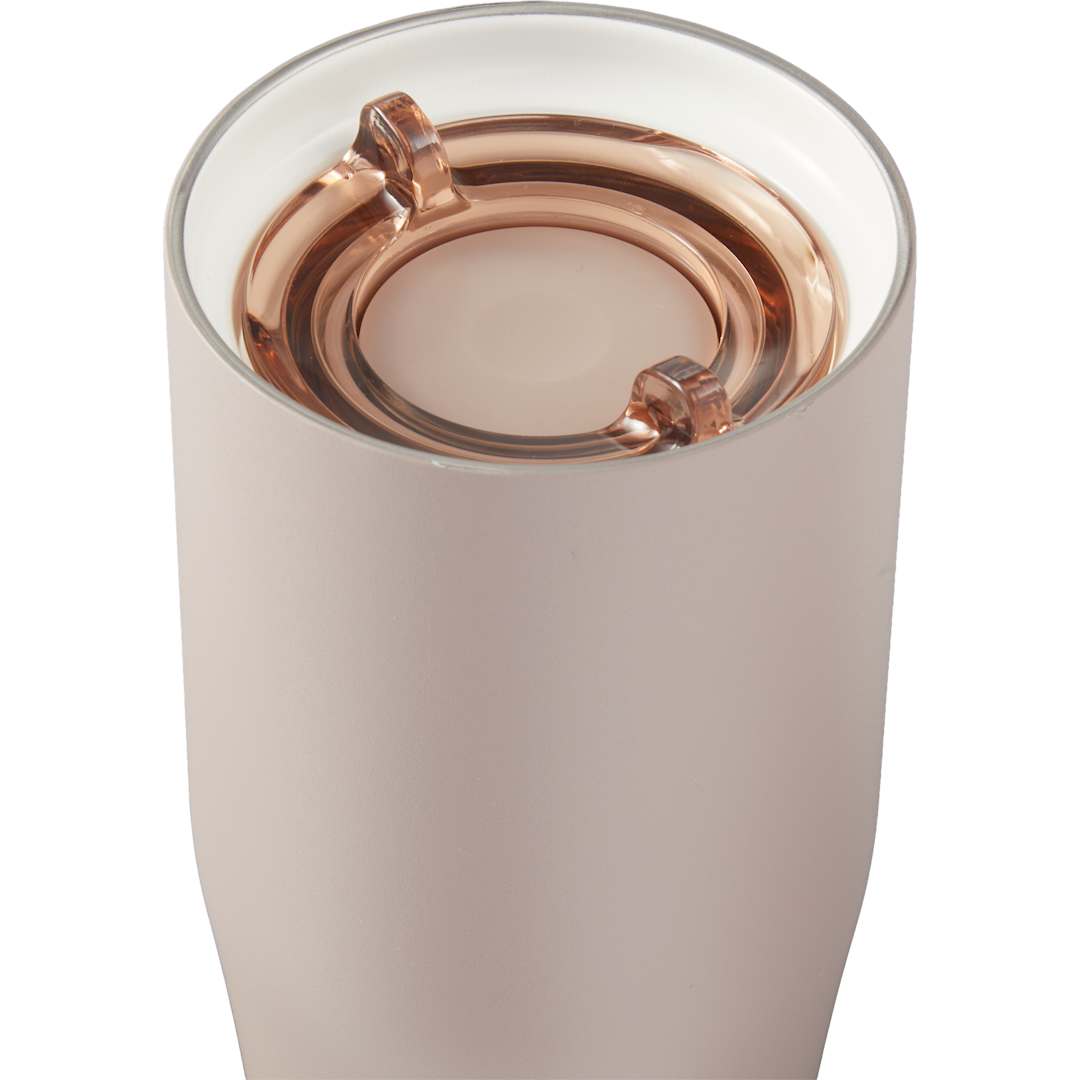 Patti Ceramic Lined Vacuum Tumbler w/ 360 Lid 20oz - 1602-55 Tan