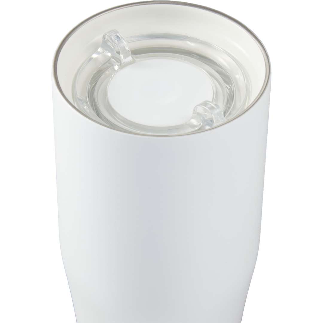 Patti Ceramic Lined Vacuum Tumbler w/ 360 Lid 20oz - 1602-55 White