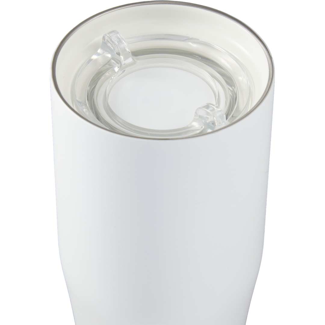 Patti Ceramic Lined Vacuum Tumbler w/ 360 Lid 20oz - 1602-55 White
