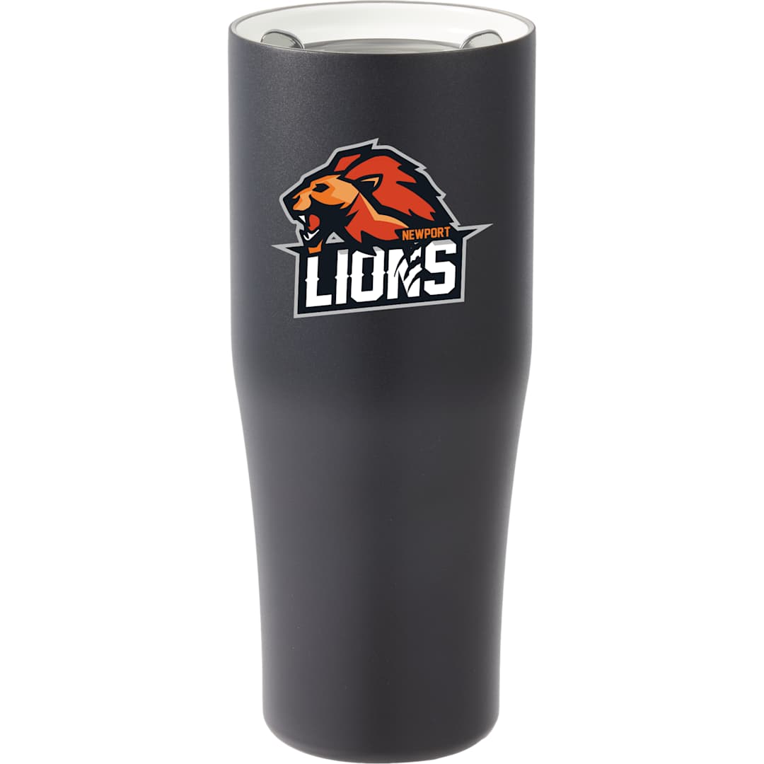 Patti Ceramic Lined Vacuum Tumbler w/ 360 Lid 20oz - 1602-55 Black