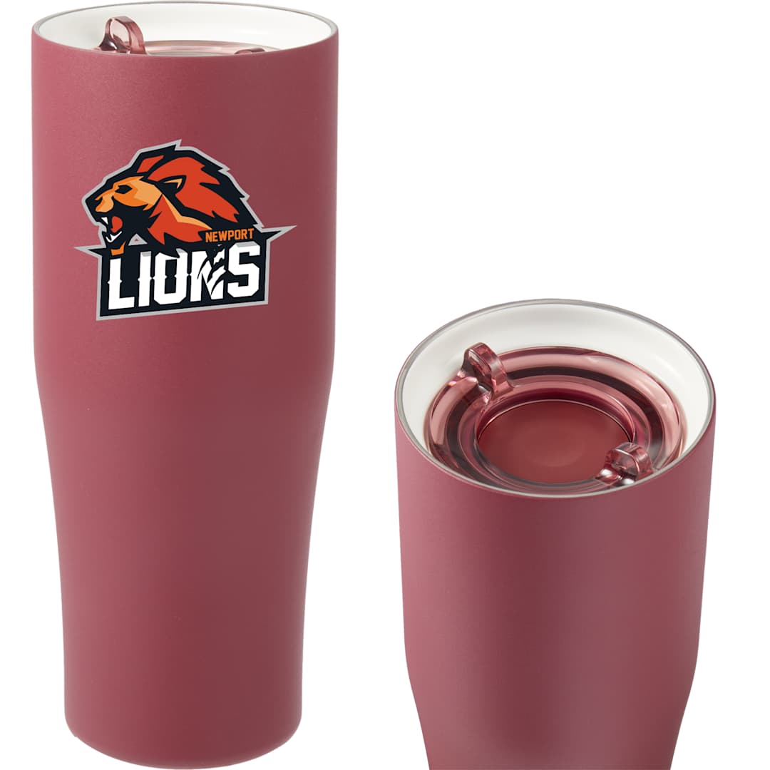 Patti Ceramic Lined Vacuum Tumbler w/ 360 Lid 20oz - 1602-55 Purple