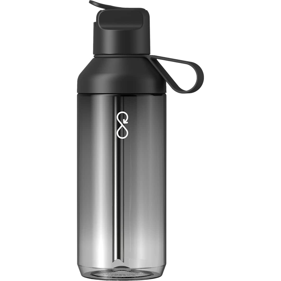 Ocean Bottle Ocean Bottle Clear Go Bottle 24oz - 1606-24 Black