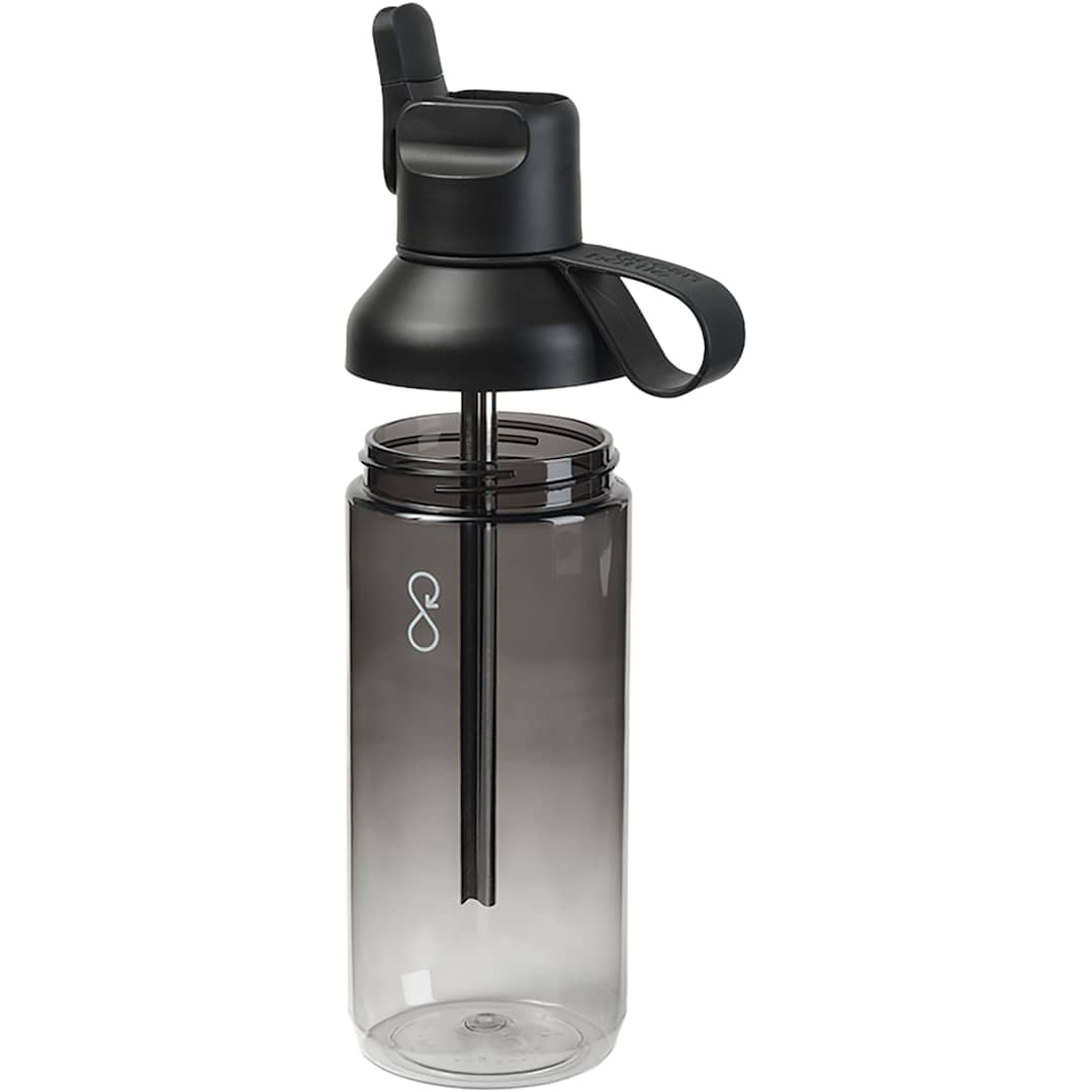 Ocean Bottle Ocean Bottle Clear Go Bottle 24oz - 1606-24 Black