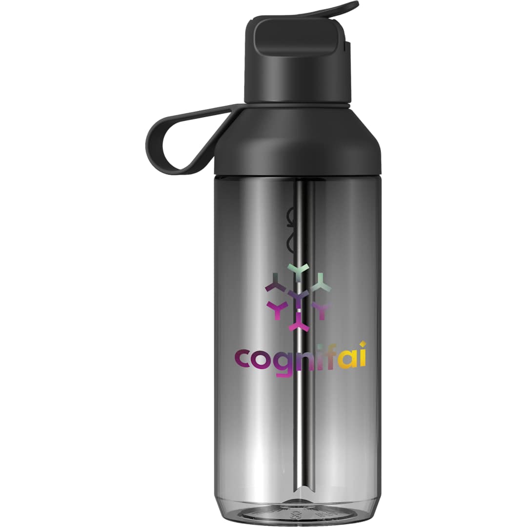 Ocean Bottle Ocean Bottle Clear Go Bottle 24oz - 1606-24 Black