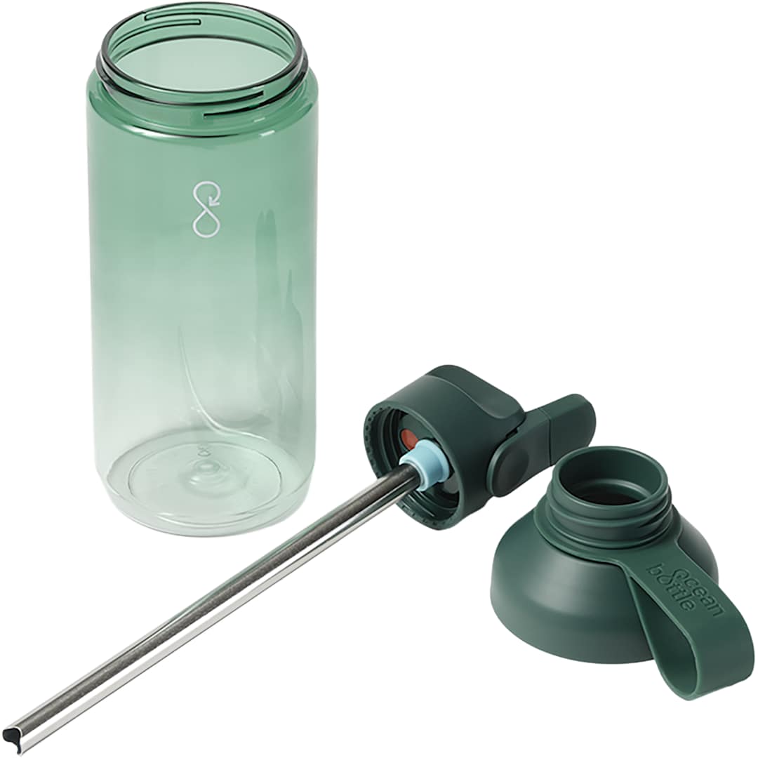 Ocean Bottle Ocean Bottle Clear Go Bottle 24oz - 1606-24 Green