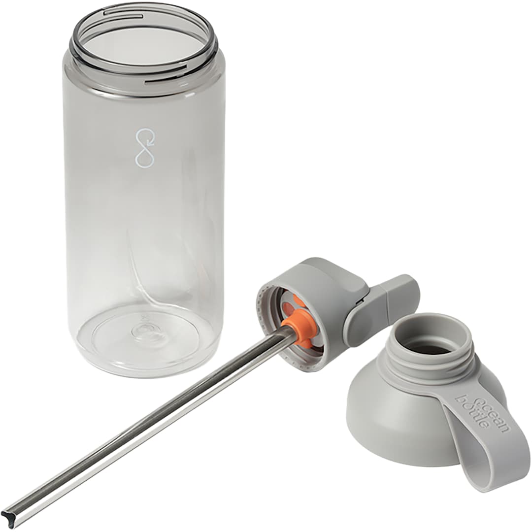 Ocean Bottle Ocean Bottle Clear Go Bottle 24oz - 1606-24 Gray
