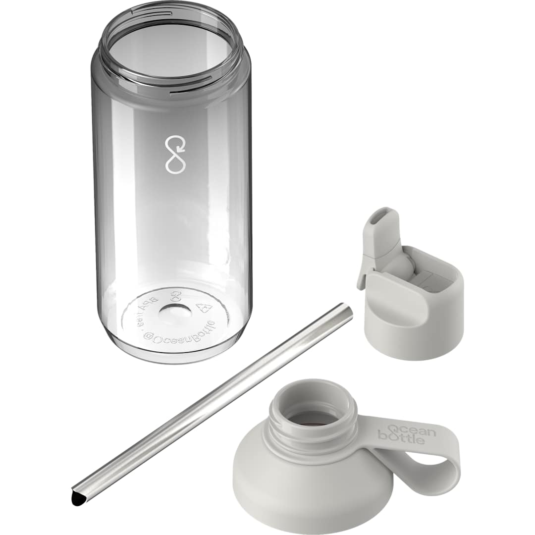 Ocean Bottle Ocean Bottle Clear Go Bottle 24oz - 1606-24 Gray