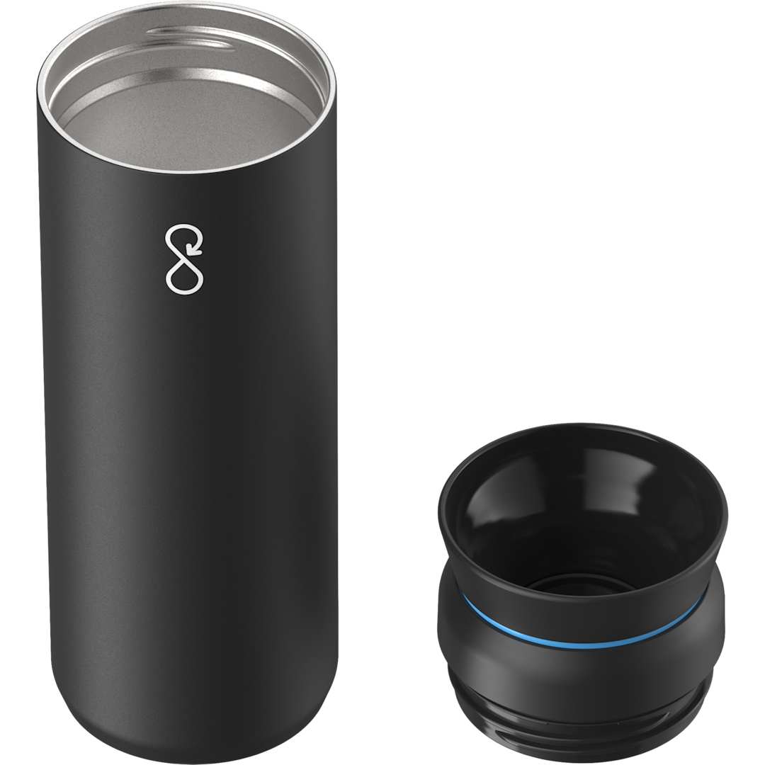 Ocean Bottle Ocean Bottle Peak Brew Flask 20oz - 1606-25 Black