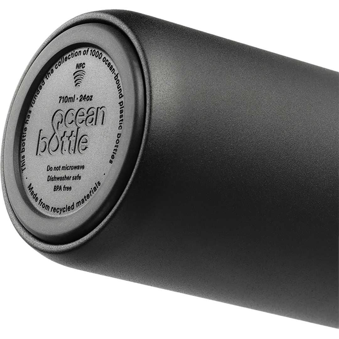 Ocean Bottle Ocean Bottle Peak Brew Flask 20oz - 1606-25 Black