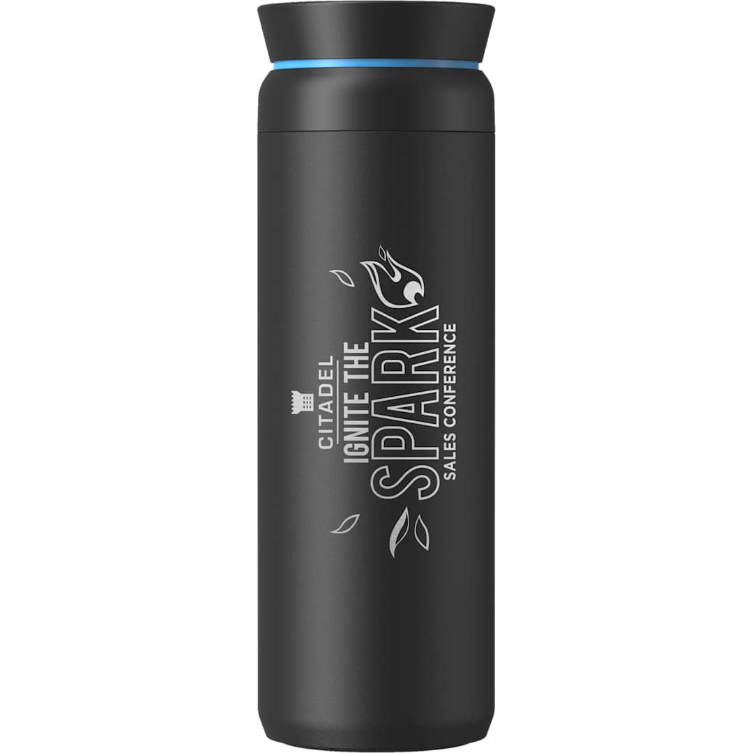 Ocean Bottle Ocean Bottle Peak Brew Flask 20oz - 1606-25 Black