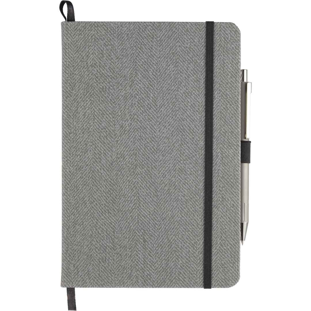 5.5” x 8.5" FSC® Mix Chelsea Bound Journal - 2900-63 Gray